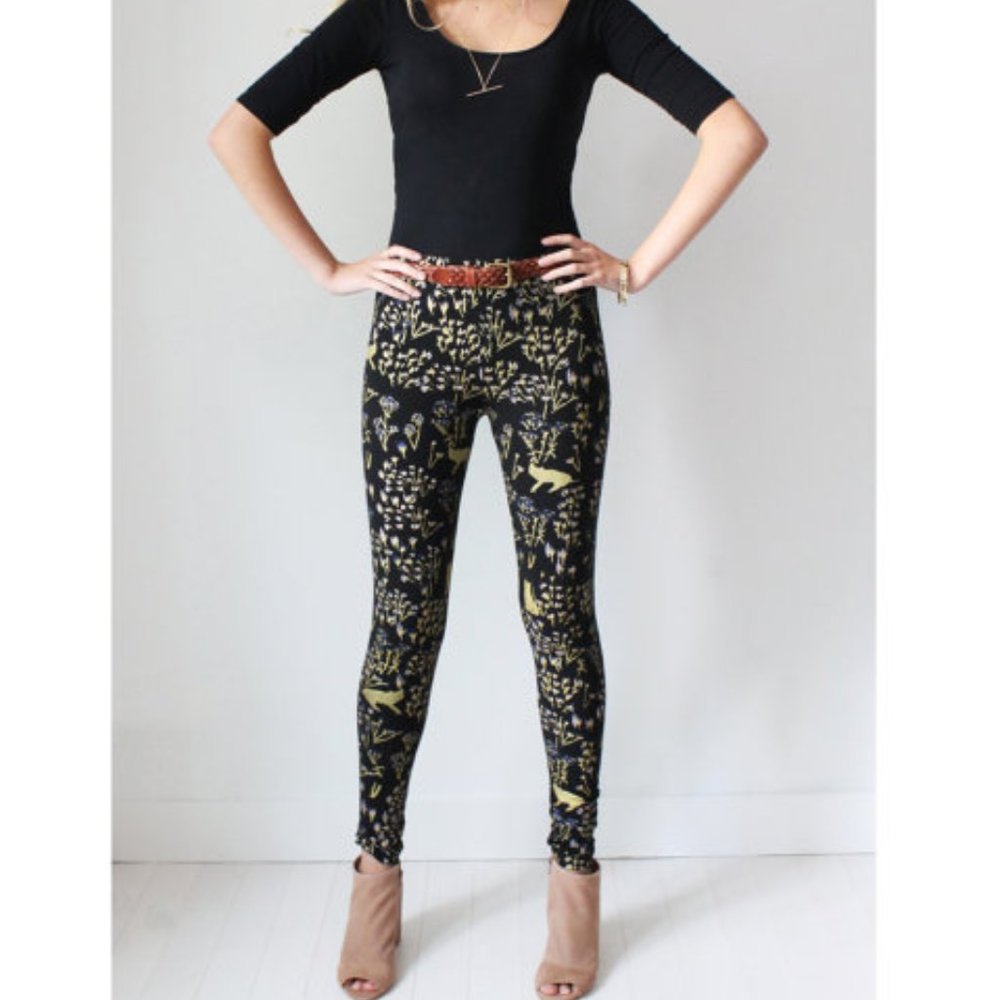 Thief & Bandit Cotton High Waisted Leggings